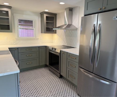 Farmhouse interior modernization